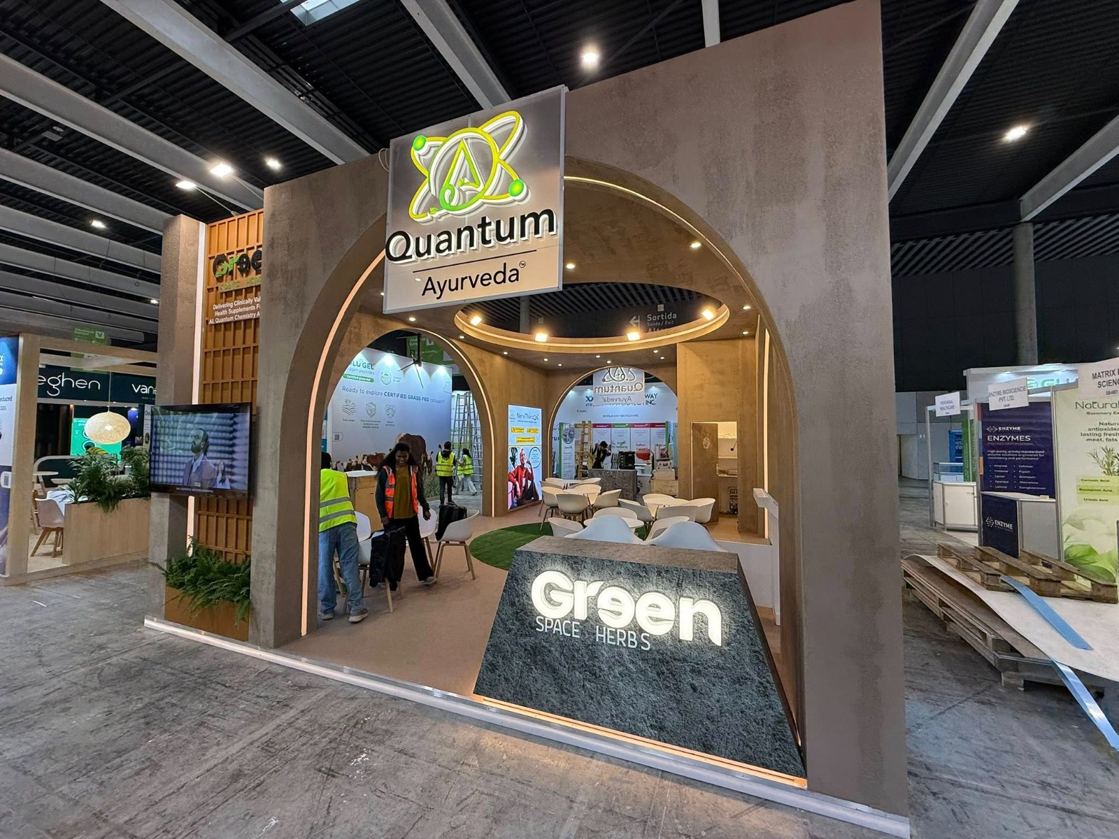 Quantum Ayurveda × Green Space Herbs — Barcelona